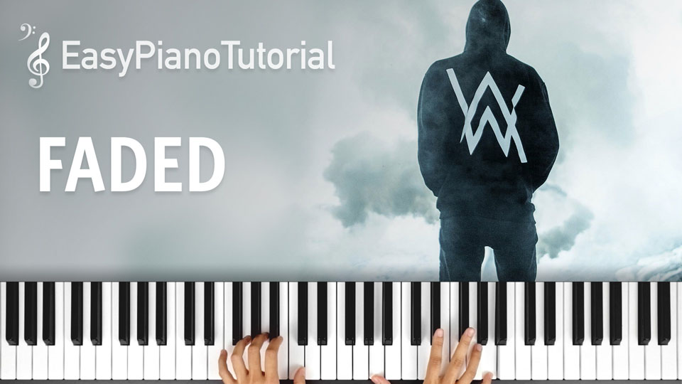 Faded Piano Sheet Music – PangfunJ Studio