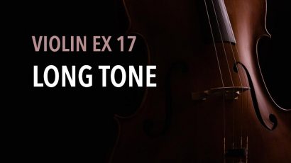 violin ex 17 long tone