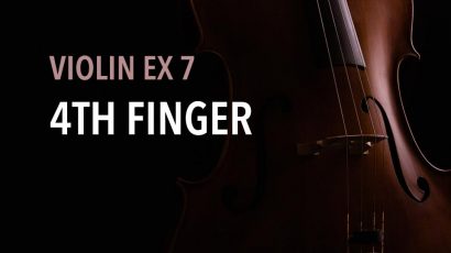 violin ex 7 4th finger