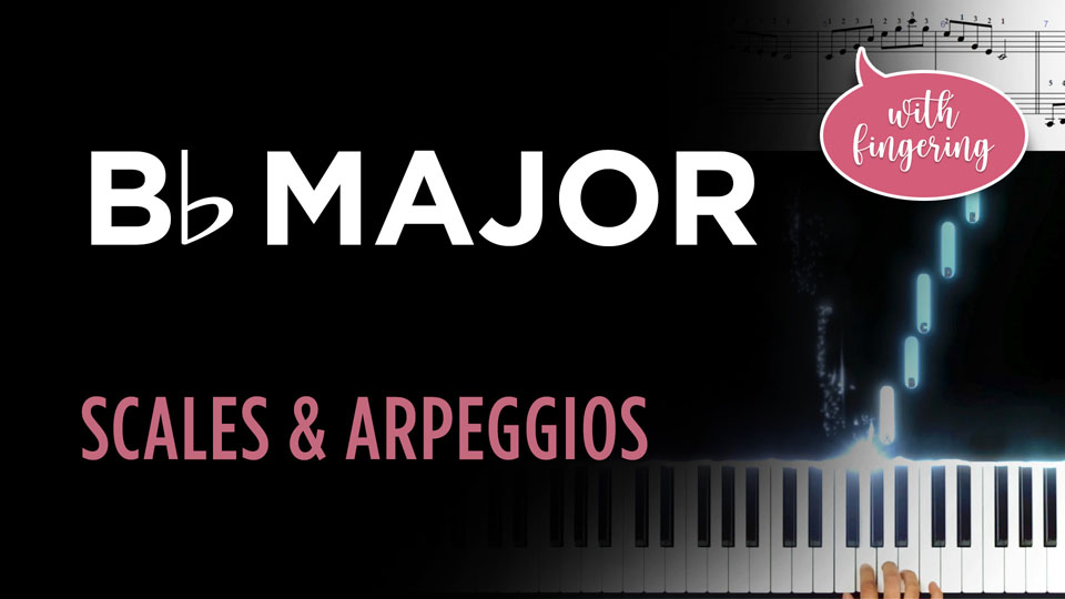 Bb Major Scale & Arpeggio