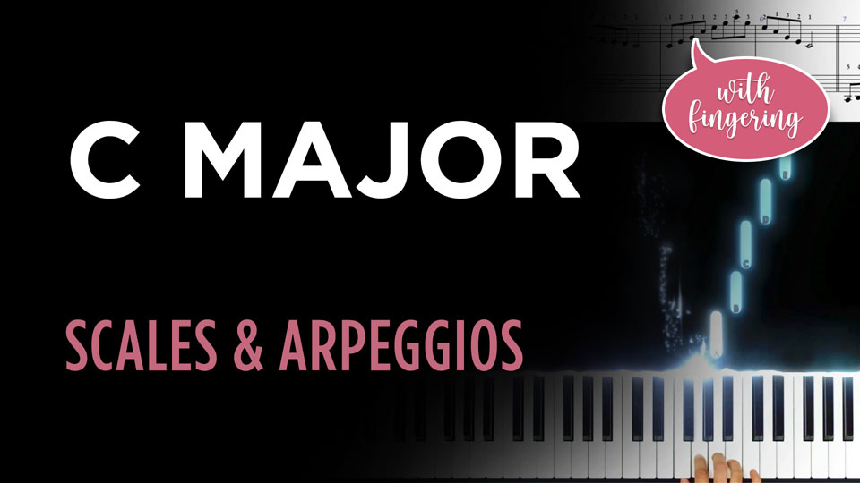 C Major Scale &Amp; Arpeggio