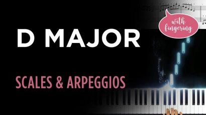 D Major Scale & Arpeggio