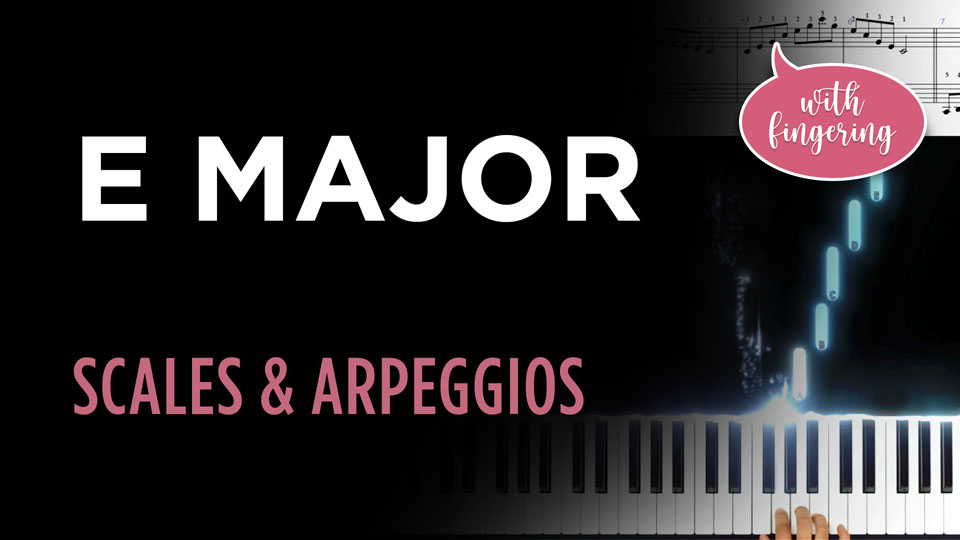 E Major Scale & Arpeggio