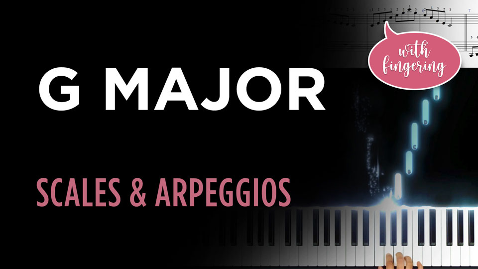 G Major Scale & Arpeggio