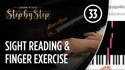 33 Sight Reading & Finger Exercise