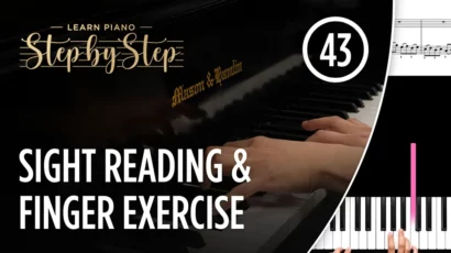 43 Sight Reading & Finger Exercise