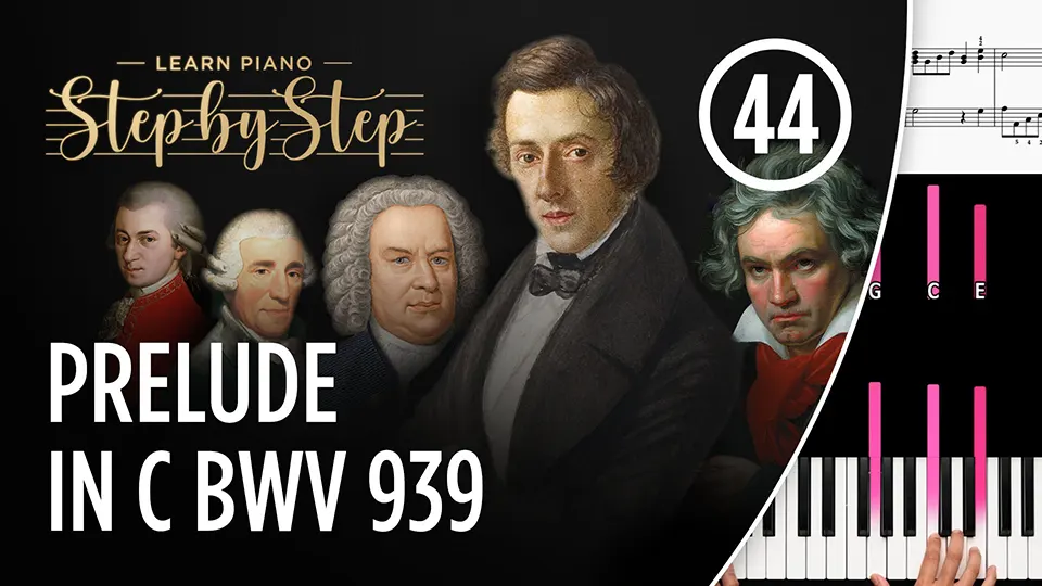 prelude in C bwv 939