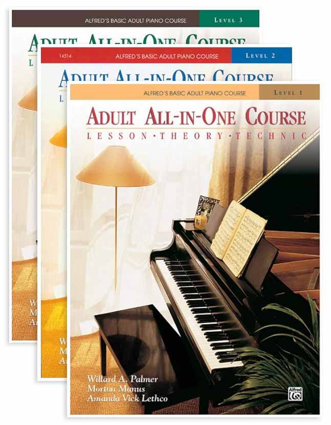 Alfreds Basic Adult Piano Set